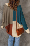 Fashion Casual Color Block Contrast Cardigans(8 Colors)