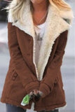 Elegant Solid Buttons Turndown Collar Outerwear(9 Colors)