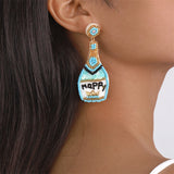 Casual Daily Patchwork Sequins Earrings