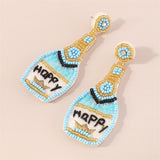 Casual Daily Patchwork Sequins Earrings