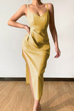Sexy Elegant Solid Sequins Sequined V Neck Sling Dress Dresses(8 Colors)
