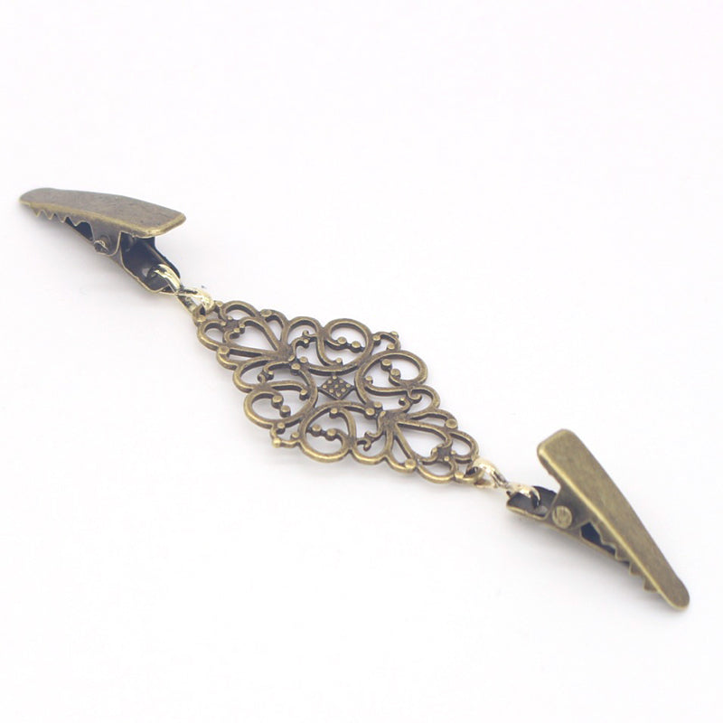 Casual Simplicity Solid Hollowed Out Brooch