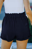 Casual Solid Pocket Loose High Waist Straight Solid Color Bottoms(5 Colors)