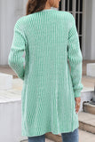 Casual Daily Solid Pocket Cardigan Collar Tops(3 Colors)