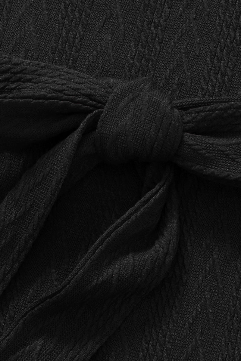 Solid Bandage Half A Turtleneck Long Sleeve Dresses(4 Colors)