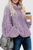 Casual Solid Patchwork Turtleneck Tops(9 Colors)