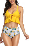 Florcoo Split Ruffle Swimsuit(3 colors)