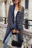 Florcoo Color Contrast Knit Coat