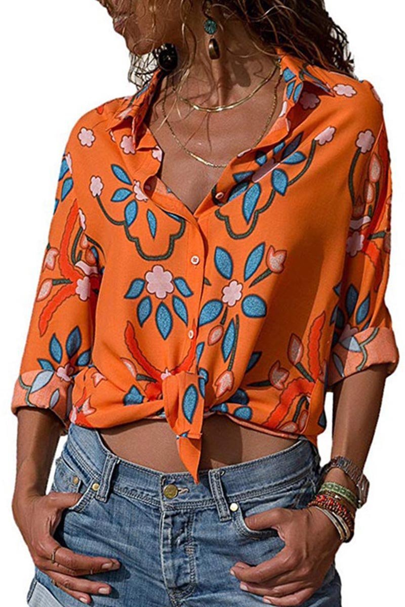 Florcoo Casual Floral Shirt(4 Colors)