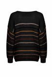 Florcoo Loose Striped Sweater