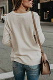 Florcoo Deep V Neck Design Street Sweater(3 Colors)