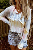 Florcoo Cute Colorful Tie-dye Hoodie