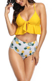 Florcoo Split Ruffle Swimsuit(3 colors)