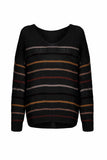 Florcoo Loose Striped Sweater