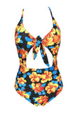 Florcoo Knot One-piece Swimwear( 2 colors)