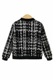 Florcoo Padded Loose Plaid Jacket