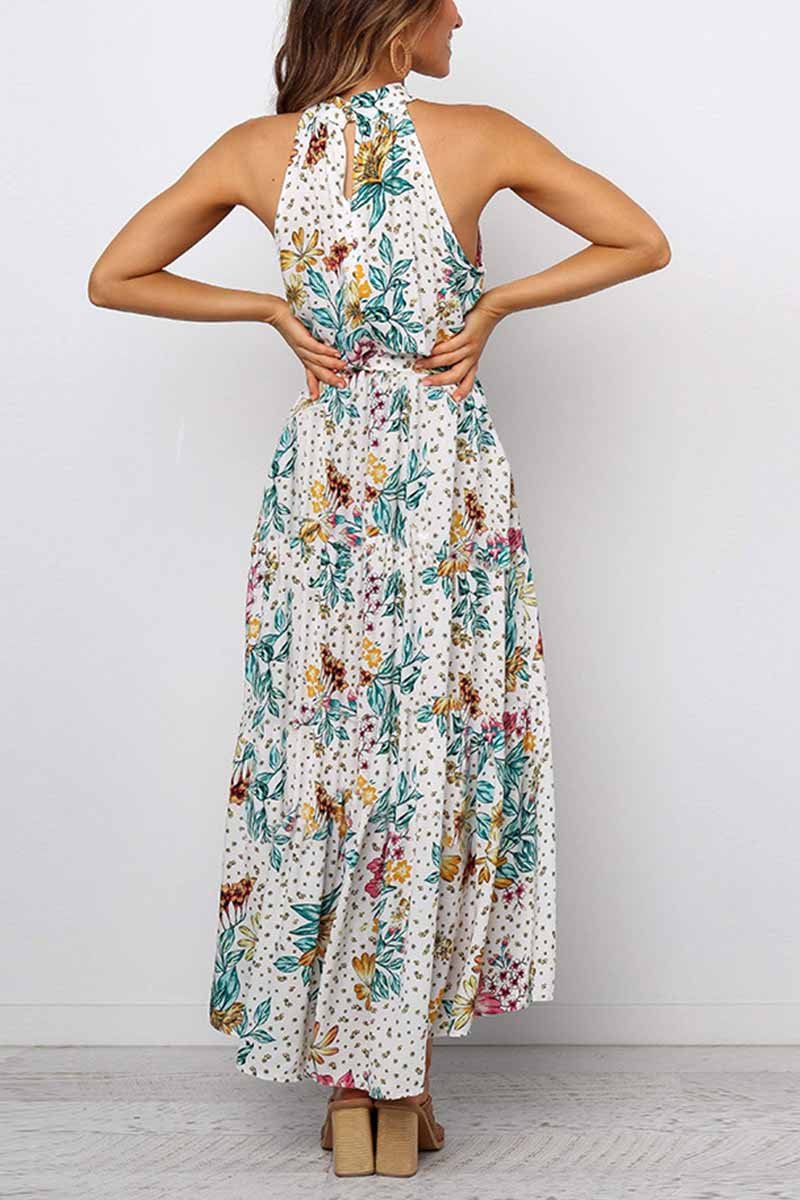 Florcoo Fashion Floral Dress ( 3 Colors)