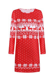 Florcoo 2019 Christmas Winter Dress