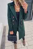 Florcoo Solid Color Sexy Coat With Buttons(3 Colors)