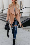 Florcoo Wild Solid Color Trench Coat
