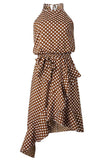 Florcoo Irregular Polka Dot Dress