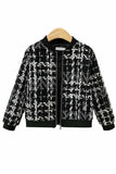 Florcoo Padded Loose Plaid Jacket