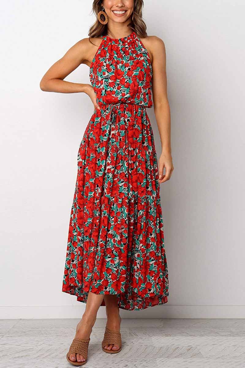 Florcoo Fashion Floral Dress ( 3 Colors)