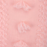 Florcoo Solid Lace Flower Design Grace Mini Dress