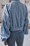 Florcoo Corduroy Long Sleeve Coat Tops(3 Colors)