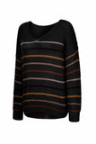 Florcoo Loose Striped Sweater