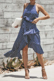 Florcoo Irregular Polka Dot Dress