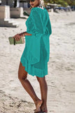 Florcoo Hollow Knitted Beach Cover-up(4 Colors)