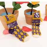 Florcoo Illustration Pattern Socks