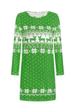 Florcoo 2019 Christmas Winter Dress