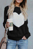 Florcoo Heart Shaped Sweater(4 Colors)