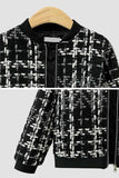 Florcoo Padded Loose Plaid Jacket