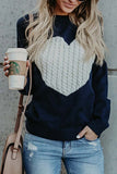 Florcoo Heart Shaped Sweater(4 Colors)