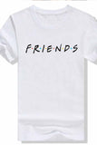 Florcoo Letter Print Loose T-shirt