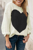 Florcoo Contrast Loose sweater