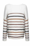 Florcoo Loose Striped Sweater