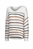 Florcoo Loose Striped Sweater