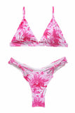 Florcoo Pok Tie-dye Two-piece Swimwear