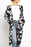 Florcoo Leopard Print Sweet Comfy Cardigan Tops Sweater(3 Colors)