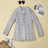 Florcoo Retro Pocketed Heather Grey Coat(3 Colors)