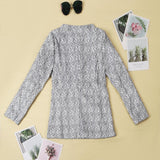 Florcoo Retro Pocketed Heather Grey Coat(3 Colors)