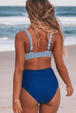 Florcoo Striped Two-piece Swimsuit