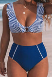 Florcoo Striped Two-piece Swimsuit